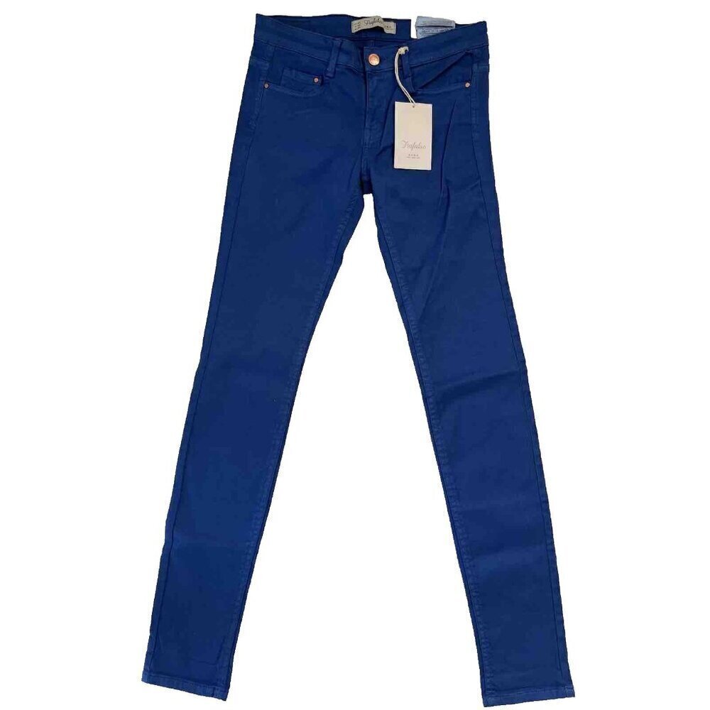 Zara Trafaluc Women's Blue Denim Slim Skinny Jeans Size 2 US - Picture 12 of 15